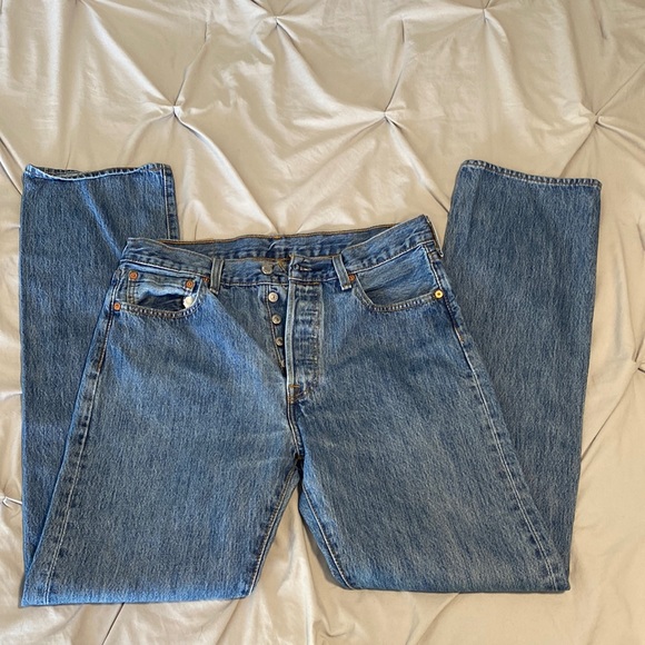 Levi 501 Mens Jeans - Picture 1 of 4